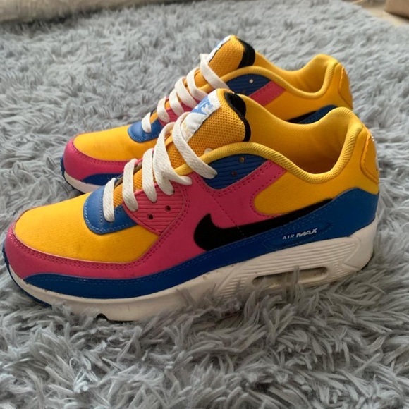 Nike Shoes - NIKE AIR MAX 90 GS “MULTI-COLOR”